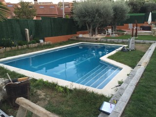 Reforma de piscina Ametller - Antes